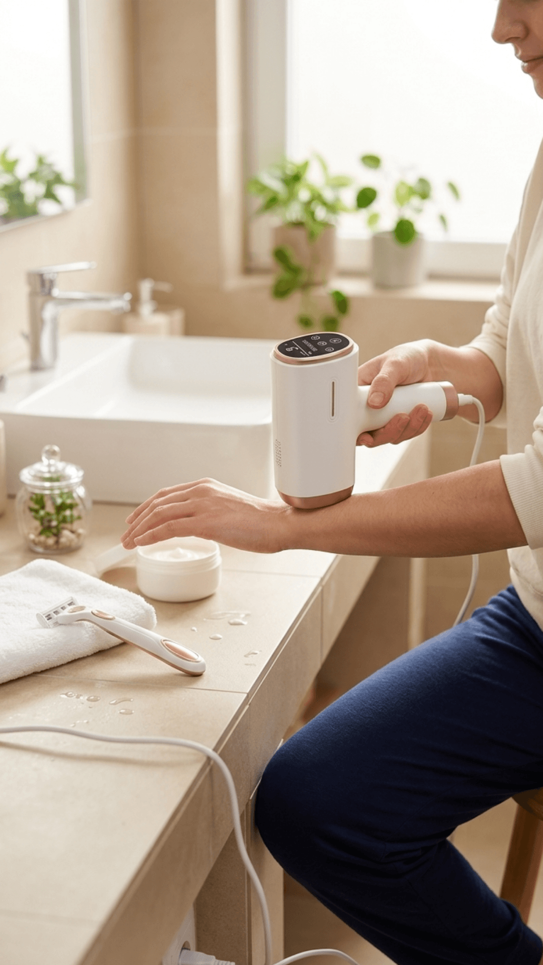 ICE COOL PRO IPL tretman u primjeni