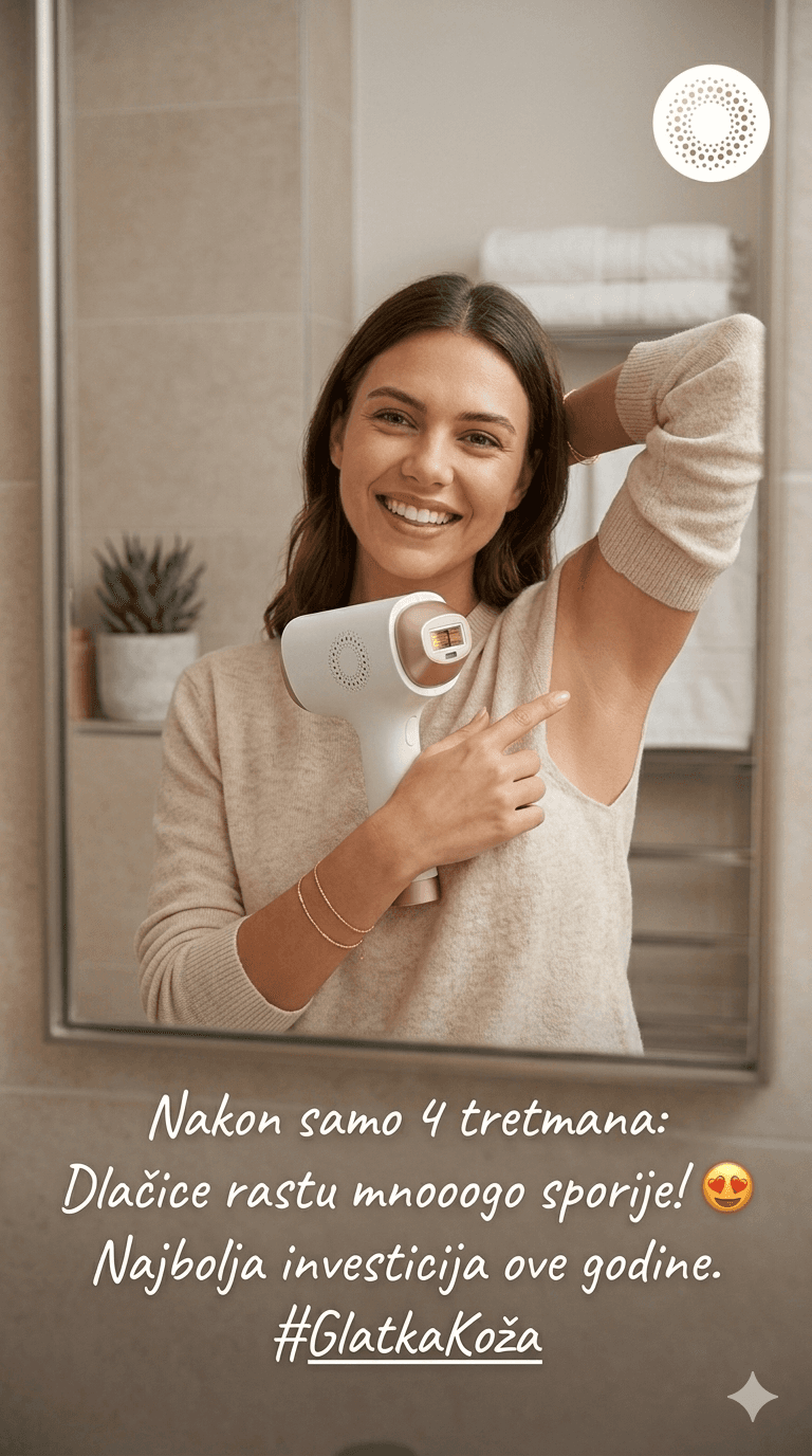 IPL tretman kod kuće — korak 1: priprema (2 min)